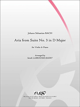 Illustration bach js aria de la suite n° 3 en re maj