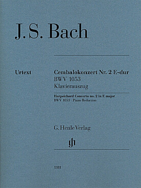 Illustration de Concerto BWV 1053 en mi M (réd. 2e piano)   