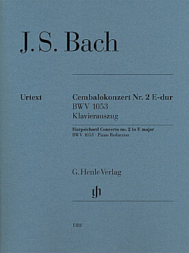 Illustration de Concerto BWV 1053 en mi M (réd. 2e piano)