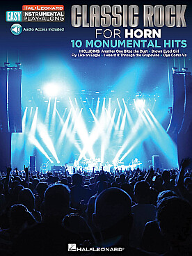 Illustration classic rock for horn : 10 songs