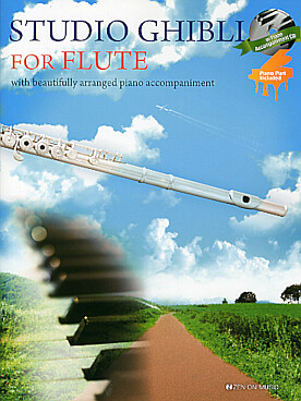 Illustration hisaishi studio ghibli flute