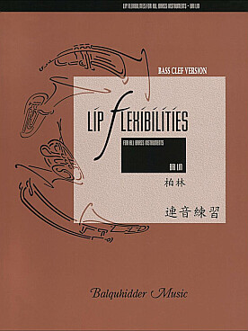 Illustration lin lip flexibilities (bass clef)