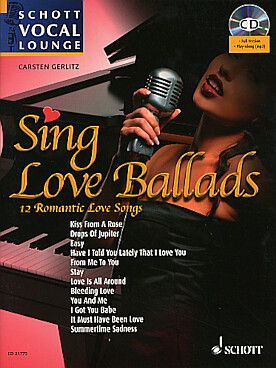 Illustration de SING LOVE BALLADS : 12 romantic love songs
