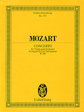 Illustration de Concerto K 216 en sol M