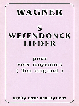 Illustration de 5 Wesendonck lieder - Voix moyennes (Ton original)