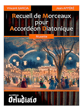 Illustration de Recueil de morceaux pour accordéon diatonique - Musette