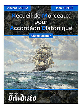 Illustration de Recueil de morceaux pour accordéon diatonique - Chants de mer