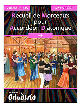 Illustration de Recueil de morceaux pour accordéon diatonique - Folk