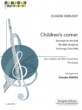 Illustration de Children's corner pour ensemble de  flûtes