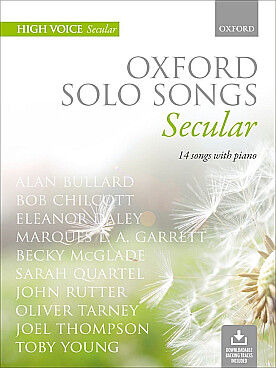 Illustration oxford solos songs : secular high voice