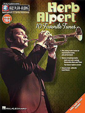 Illustration de JAZZ PLAY ALONG SERIES - Vol. 164 : Herb Alpert