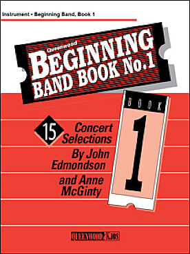 Illustration de BEGINNING BAND BOOK - Vol. 1 : saxophone alto