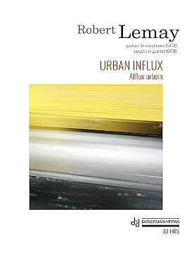 Illustration de Urban influx (quatuor SATB)