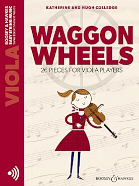 Illustration de Waggon wheels : alto seul + accès audio en ligne (édition 2021)