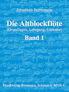 Illustration de Die Altblockflöte - Vol. 1