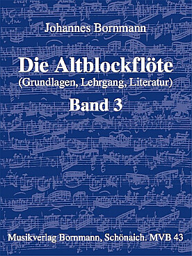 Illustration de Die Altblockflöte - Vol. 3