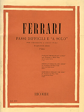 Illustration ferrari passi difficili e "a solo" vol 1