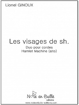 Illustration ginoux visages de sh. hamlet (les)