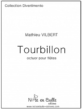 Illustration de Tourbillon pour octuor de flûtes