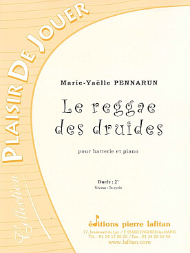 Illustration de Le Reggae des druides pour batterie et piano