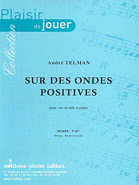 Illustration de Sur des ondes positives pour cor mi b et piano