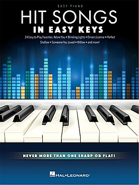 Illustration hit songs in easy keys