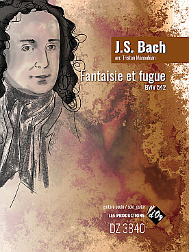 Illustration bach js fantaisie et fugue bwv 542