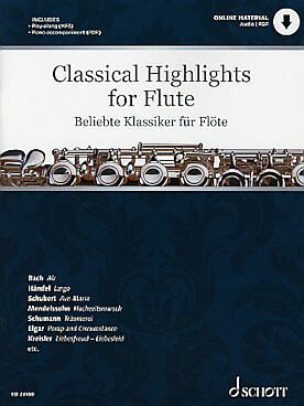 Illustration classical highlights for flute