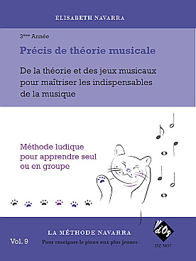 Illustration de Précis de théorie musicale - Vol. 9 : 3e année   