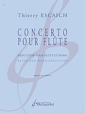 Illustration escaich concerto pour flute