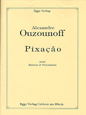 Illustration de Pixação pour basson et percussion
