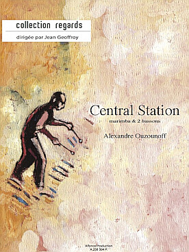 Illustration de Central station pour marimba et 2 bassons