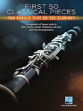 Illustration first 50 classical pieces clarinet