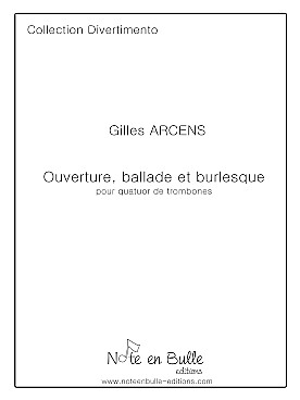 Illustration arcens ouverture, ballade et burlesque