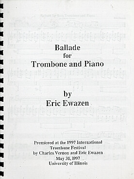 Illustration de Ballade pour trombone