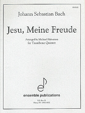 Illustration de Jesu, Meine Freude pour quintet de trombones