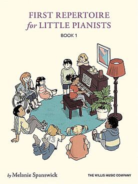 Illustration de First repertoire for little pianists - Book 1