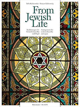 Illustration de FROM JEWISH LIFE pour alto et orgue