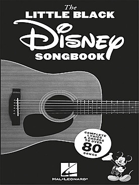 Illustration little black songbook disney