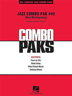 Illustration de JAZZ COMBO PAK - N° 49 Wes Montgomery