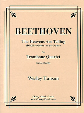 Illustration beethoven the heavens are telling