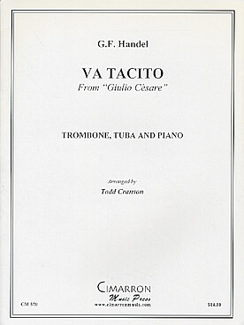 Illustration haendel va tacito from giulio cesare