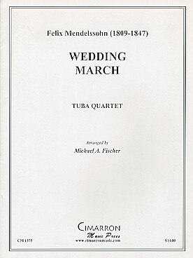Illustration mendelssohn wedding march pour 4 tubas