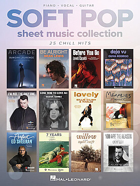 Illustration soft pop sheet music collection (p/v/g)