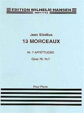 Illustration de 13 Pièces op. 76 - N° 7 : Affettuoso