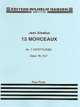 Illustration sibelius pieces op. 76/7 : affettuoso