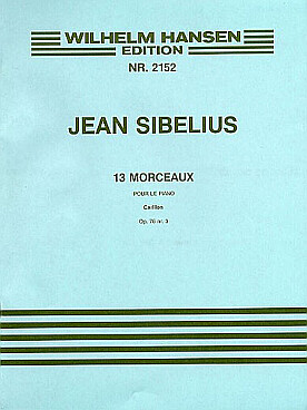 Illustration sibelius pieces op. 76/3 : carillon