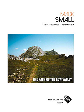 Illustration small the path of the low valley