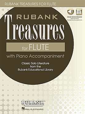 Illustration de RUBANK TREASURES for flute