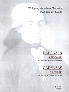 Illustration de Cadences des concertos pour flûte